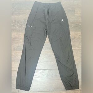 Jordan Men's Black Sweatpants with Logo
